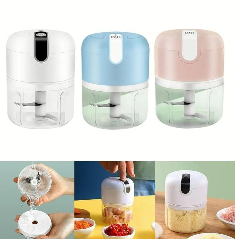 USB Mini Electric Chopper – Compact Food Processor for Kitchen