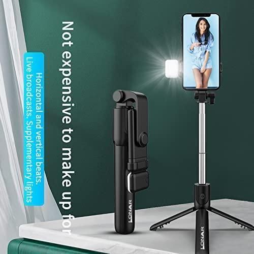 Bluetooth Selfie Stick Tripod – Extendable, 3-in-1 Design