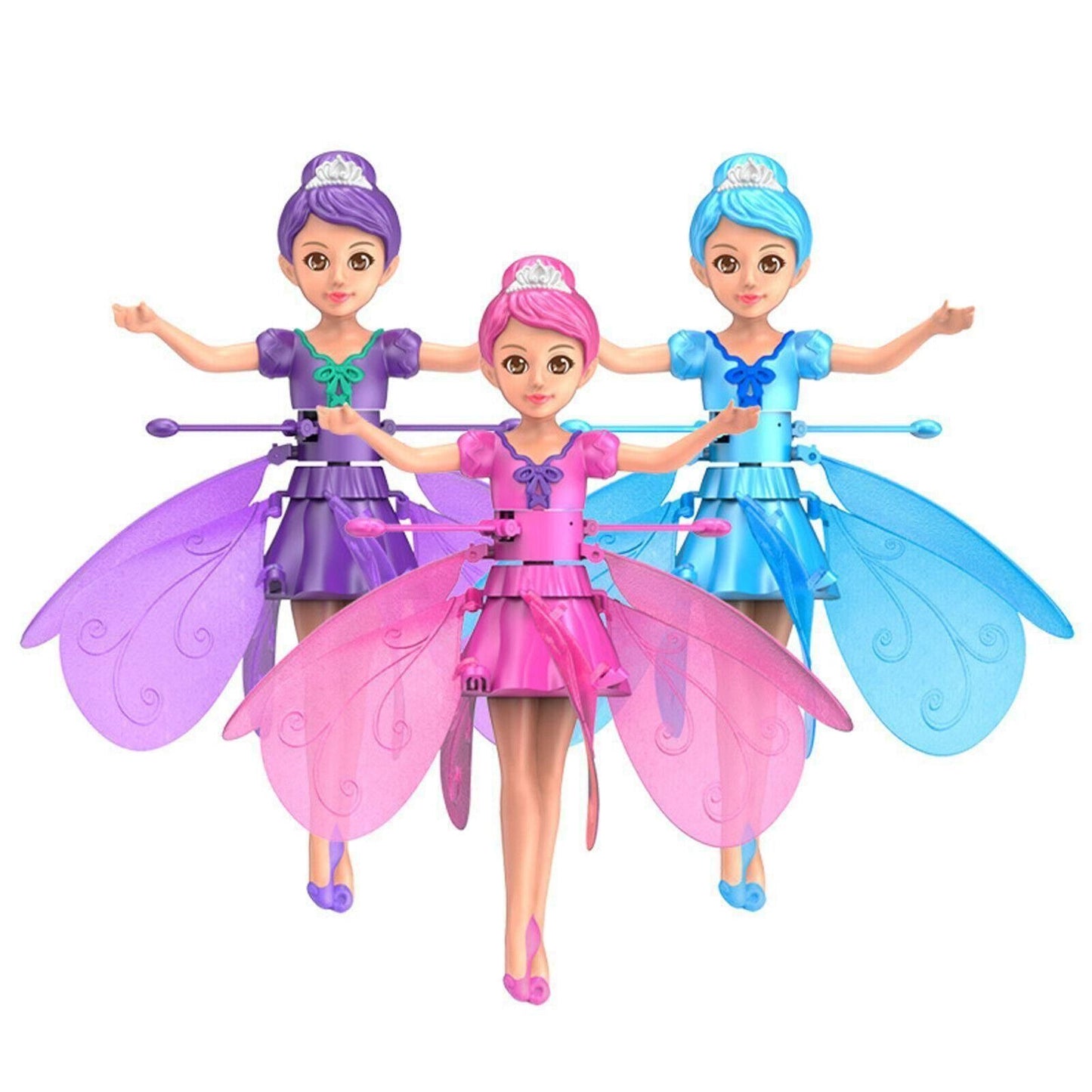 Crystal Magic Flying Fairy Princess Doll