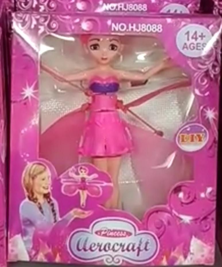 Crystal Magic Flying Fairy Princess Doll