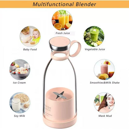 USB Rechargeable Portable Blender – Mini Juicer