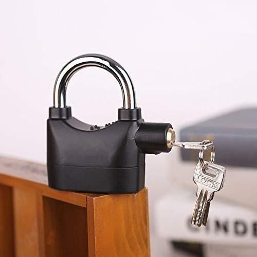Motion Sensor Security Padlock with Built-in Siren Alarm