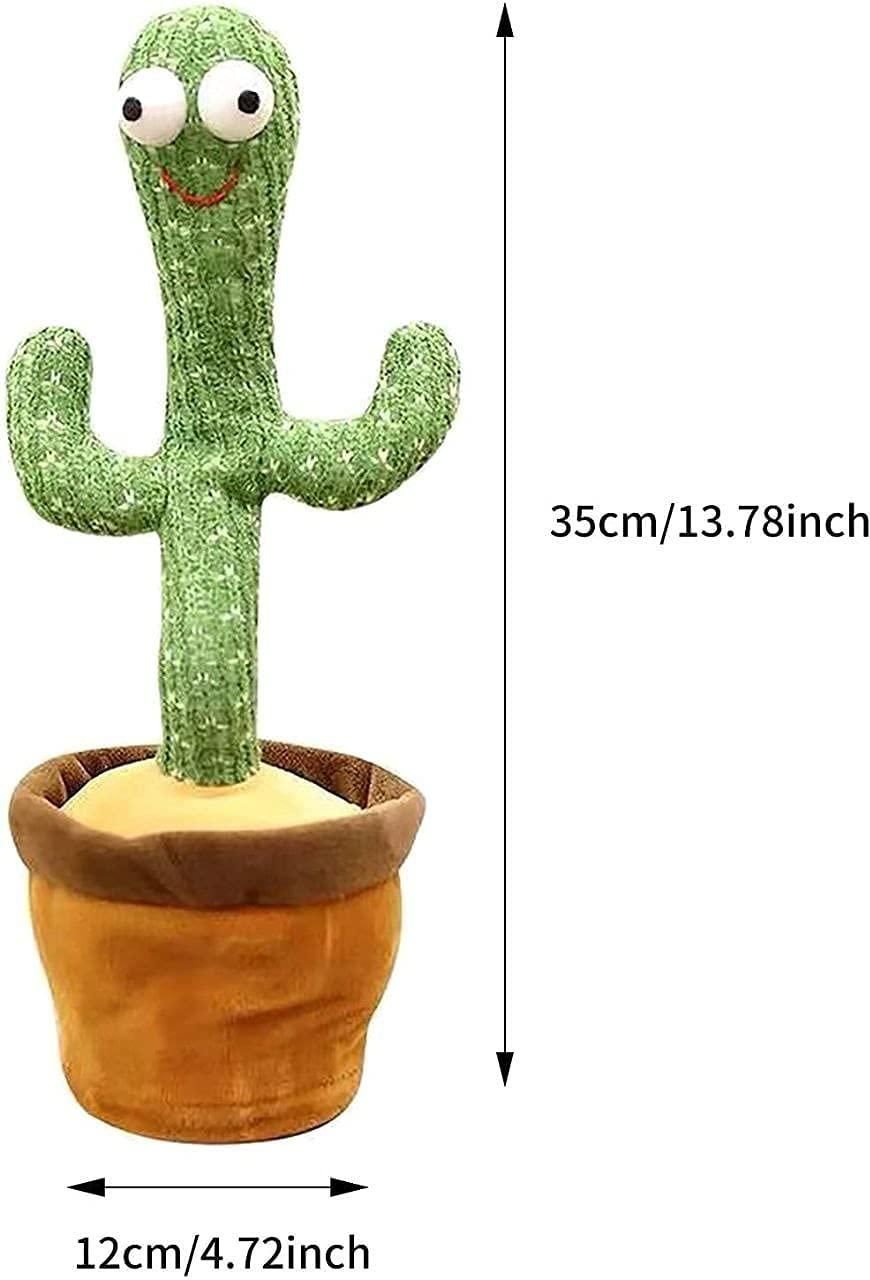 LED Musical Dancing Cactus Mimicking Toy