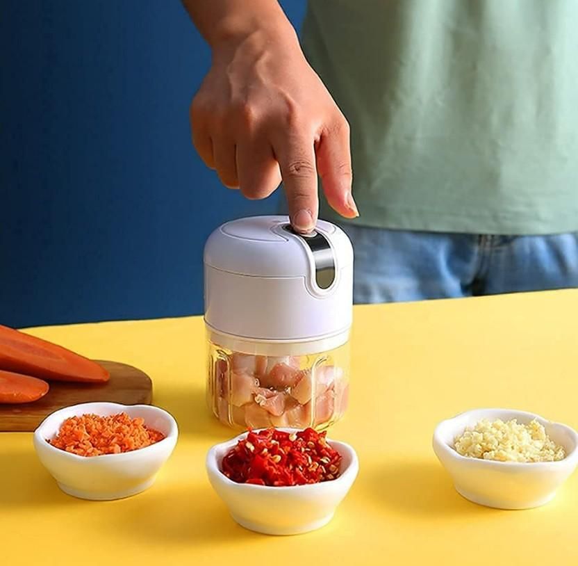 USB Mini Electric Chopper – Compact Food Processor for Kitchen