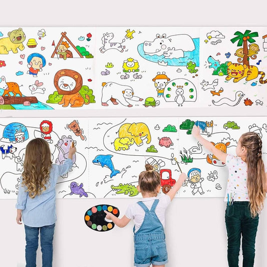DIY Painting Drawing Paper Roll – Creative Fun for Kids