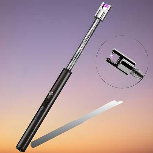 USB Rechargeable Electric Lighter – Windproof, Flameless & Eco-Friendly