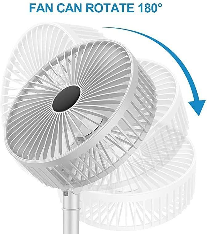 Portable USB Fan – Mini, Handheld, Rechargeable