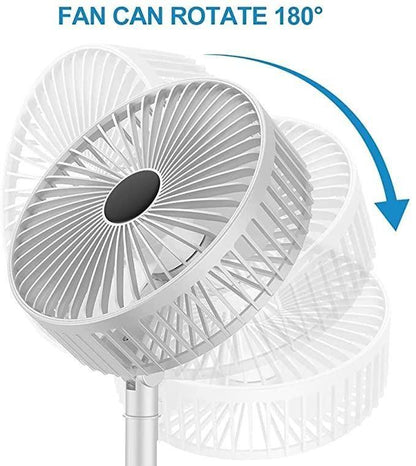 Portable USB Fan – Mini, Handheld, Rechargeable