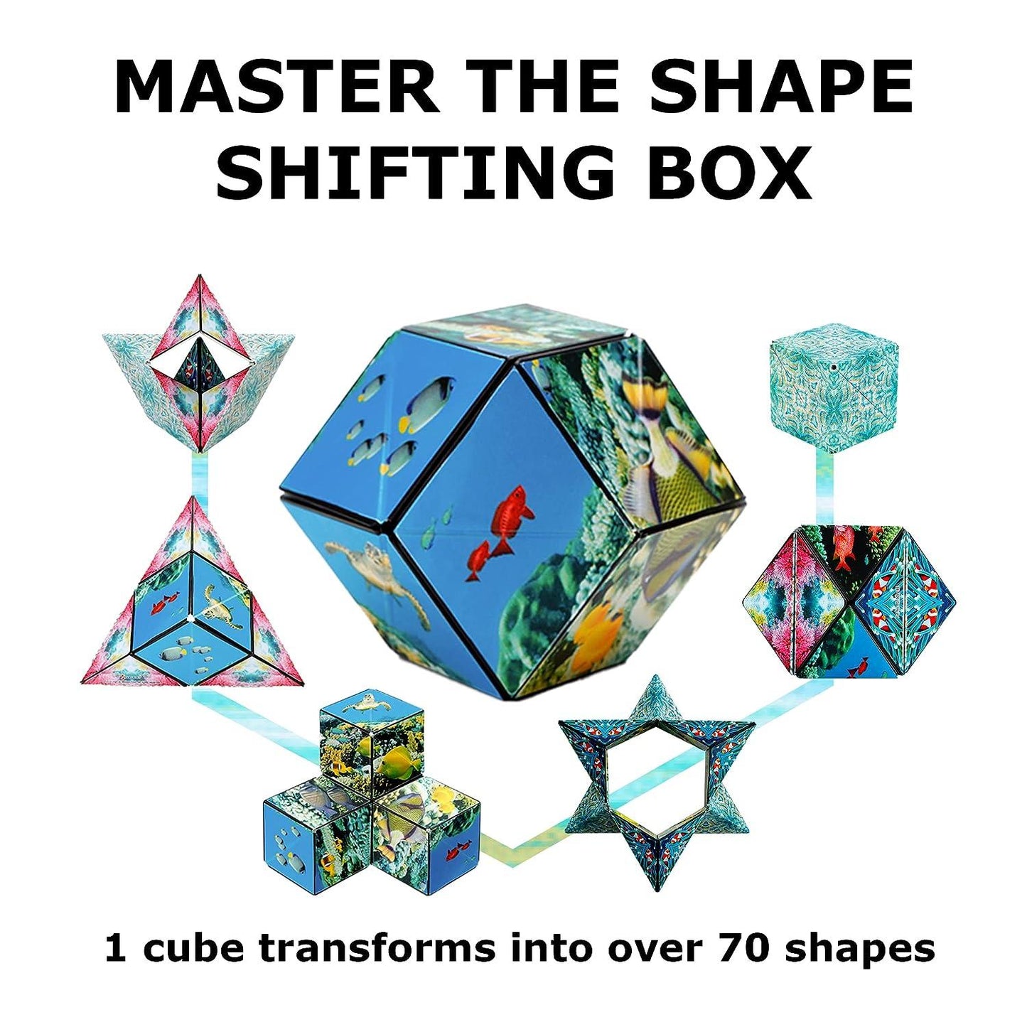 Shashibo Magnetic Shape Shifting Box