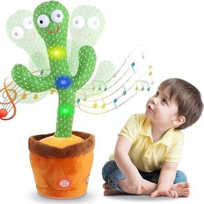 LED Musical Dancing Cactus Mimicking Toy