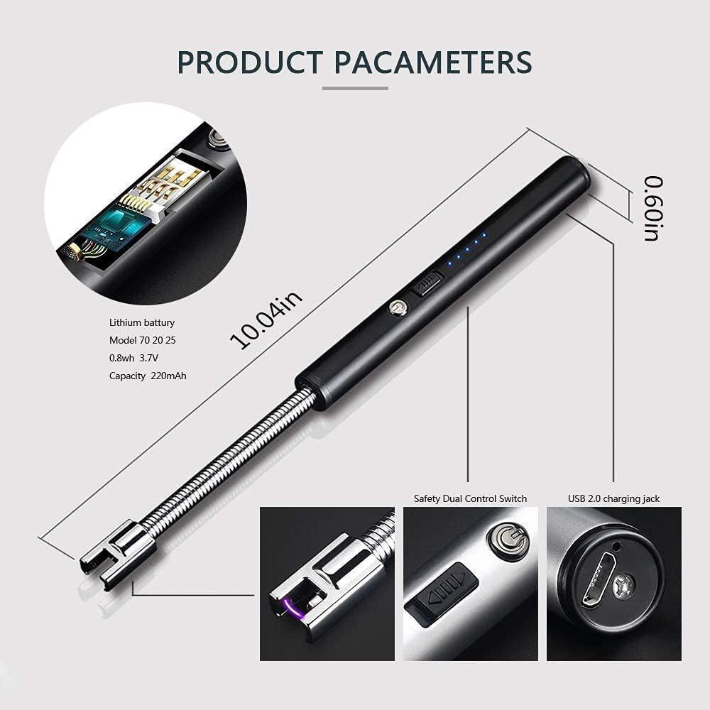 USB Rechargeable Electric Lighter – Windproof, Flameless & Eco-Friendly