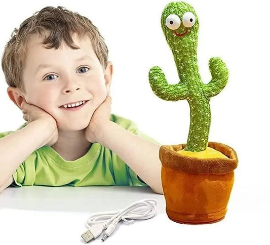 LED Musical Dancing Cactus Mimicking Toy