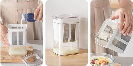 Greek Yogurt Maker Cum Hung Curd Strainer