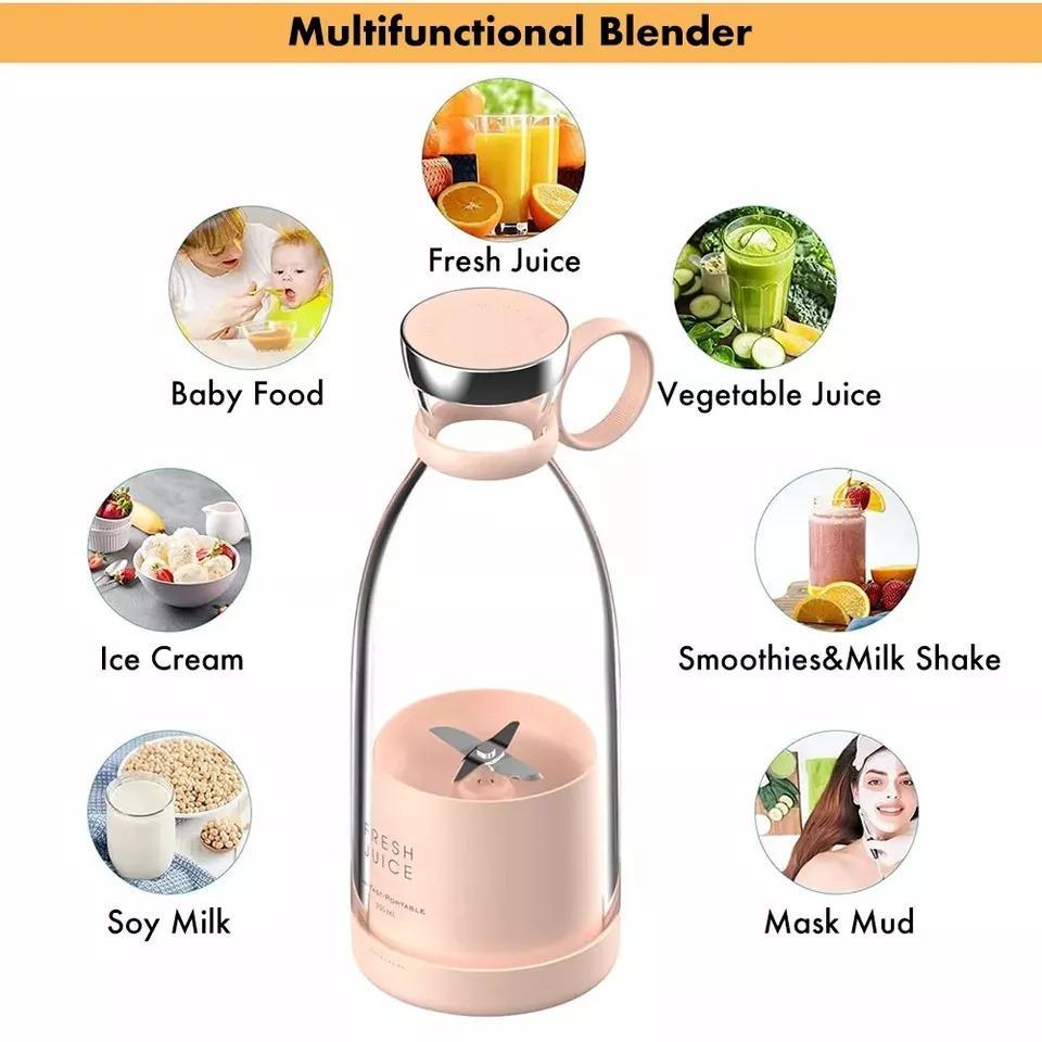 USB Rechargeable Portable Blender – Mini Juicer