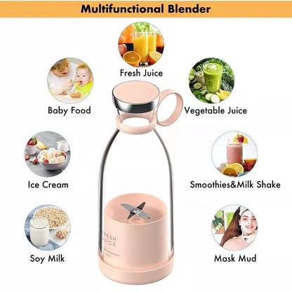 USB Rechargeable Portable Blender – Mini Juicer