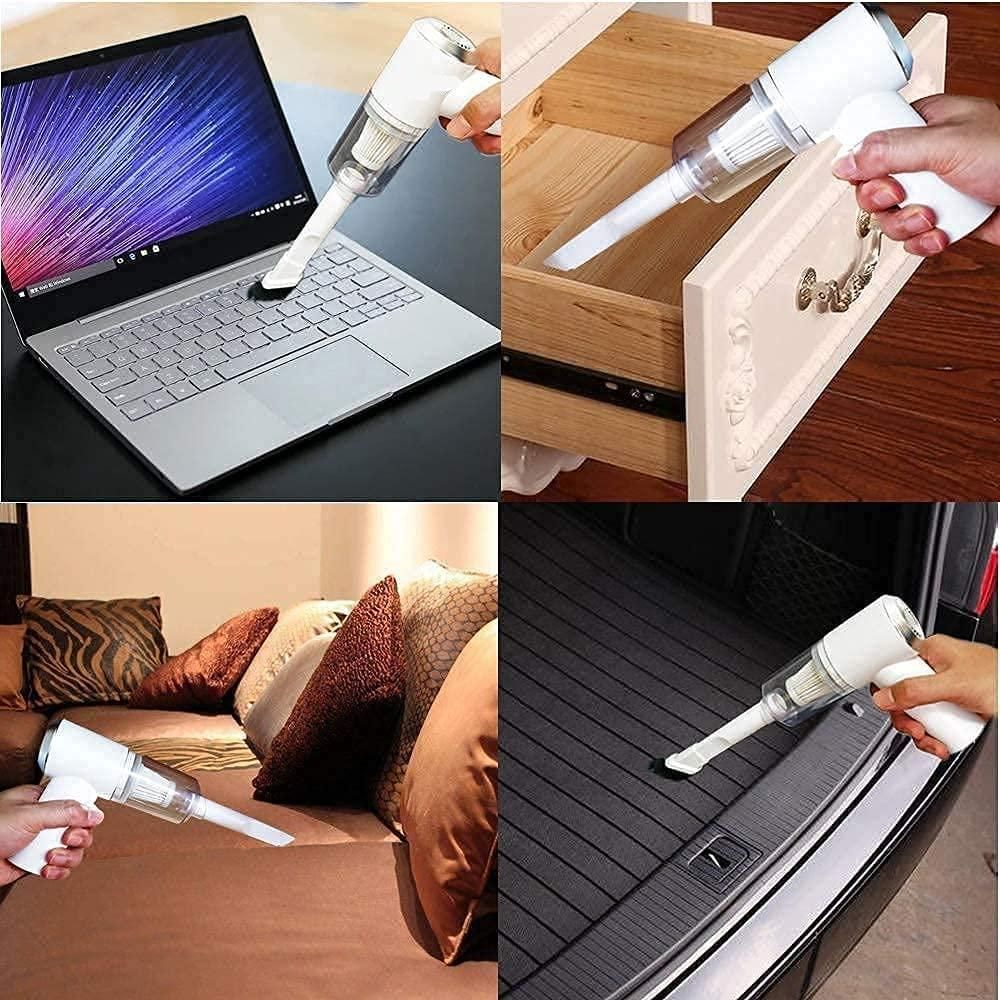 2-in-1 Cordless Air Duster & Vacuum Cleaner – High-Speed, Rechargeable & Eco-Friendly