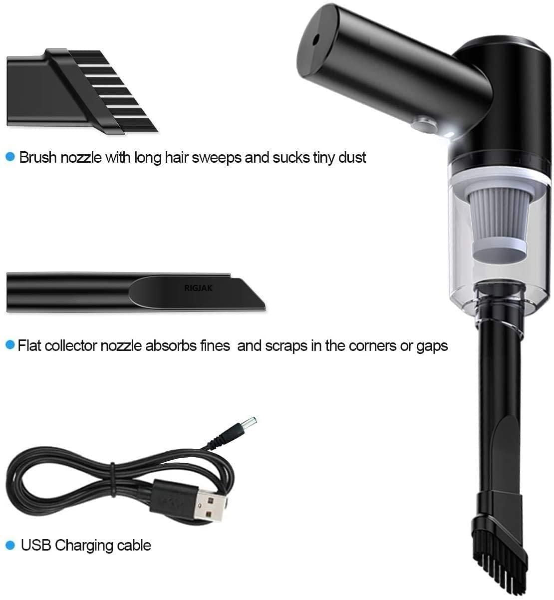2-in-1 Cordless Air Duster & Vacuum Cleaner – High-Speed, Rechargeable & Eco-Friendly