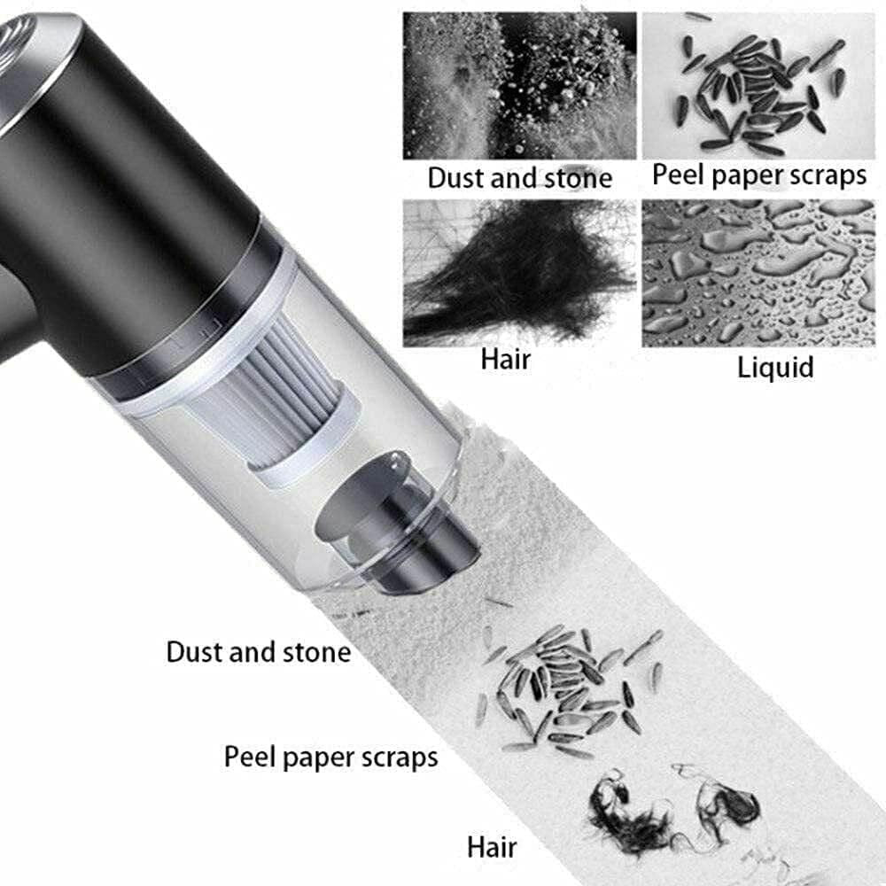 2-in-1 Cordless Air Duster & Vacuum Cleaner – High-Speed, Rechargeable & Eco-Friendly