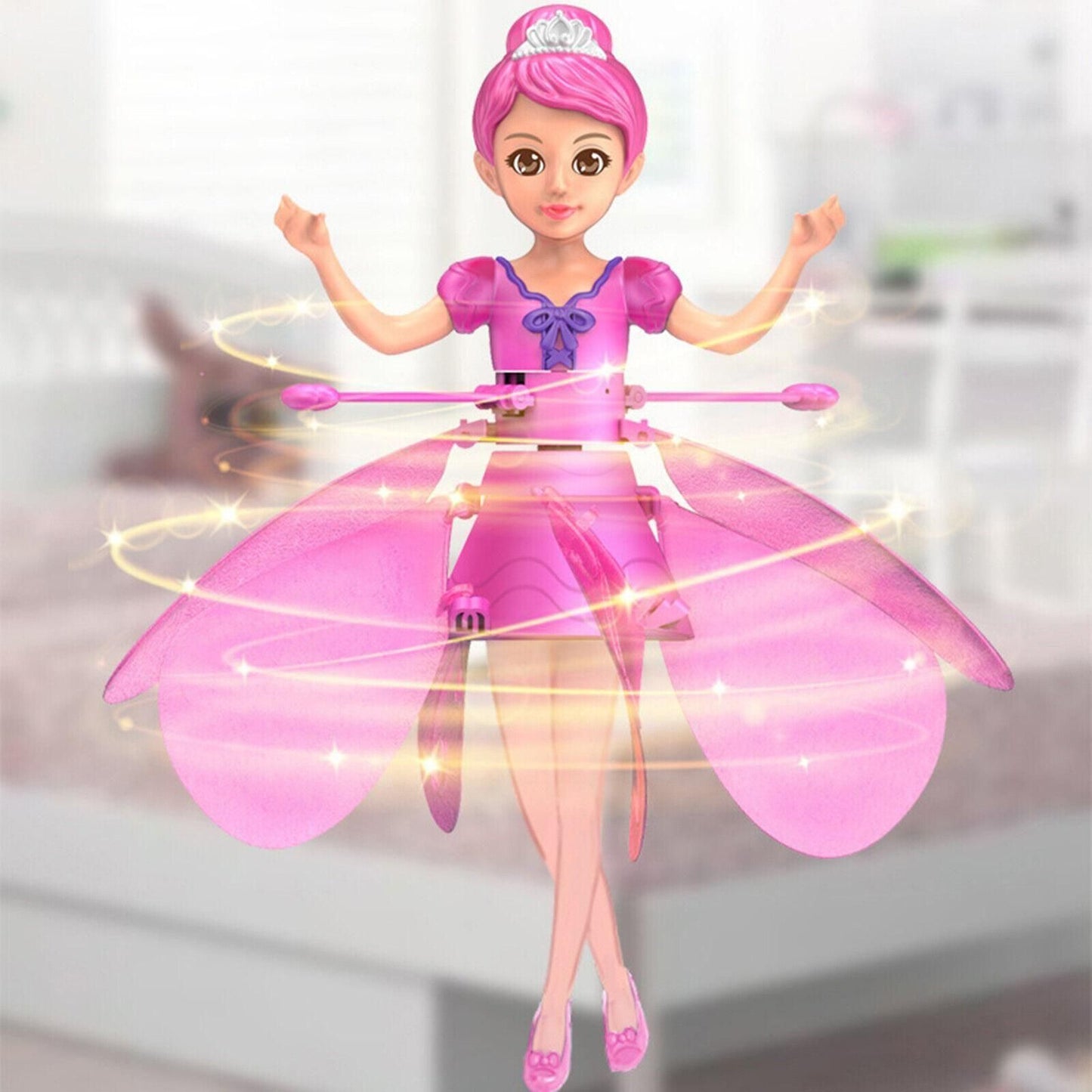 Crystal Magic Flying Fairy Princess Doll