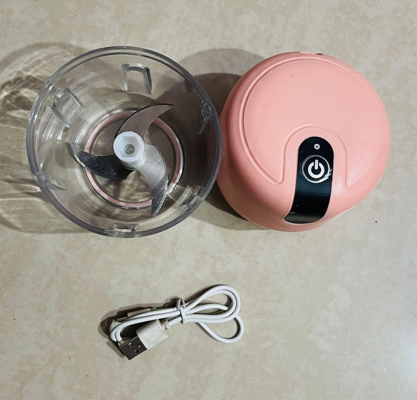 USB Mini Electric Chopper – Compact Food Processor for Kitchen