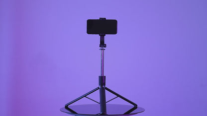 Bluetooth Selfie Stick Tripod – Extendable, 3-in-1 Design