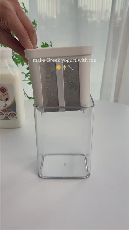 Greek Yogurt Maker Cum Hung Curd Strainer